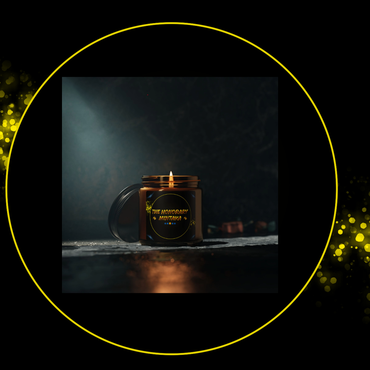 The Honorary Mintaka | Scented Soy Candle | Cozy Atmosphere | Gift for Celebrations | Home Decor | Aromatherapy