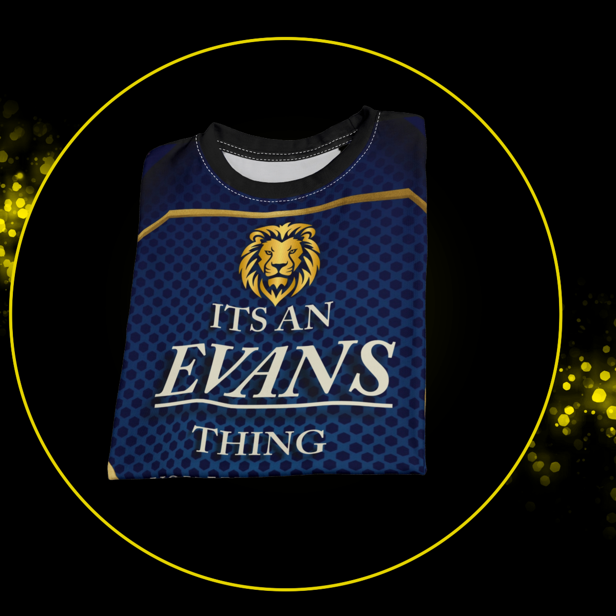It's an EVANS thing | Unisex Graphic Lion Tee | Family Reunion Shirt | Unique Graphic T-Shirt | Trendy Casual Outfit