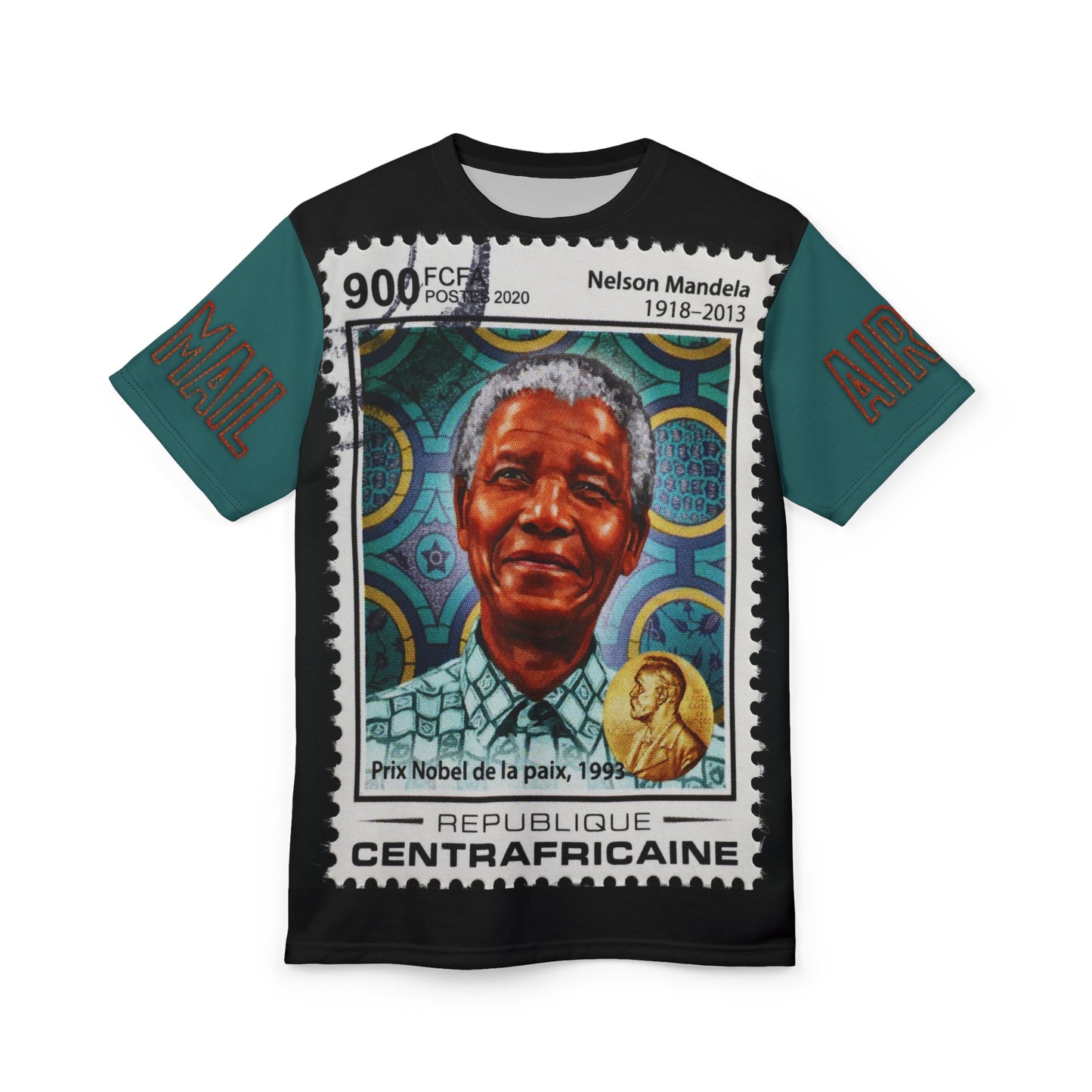 South African Heritage | Nelson Mandela | Unisex Graphic Tee | Cultural Apparel | History Buff Shirt | Letter Mail Themed Apparel