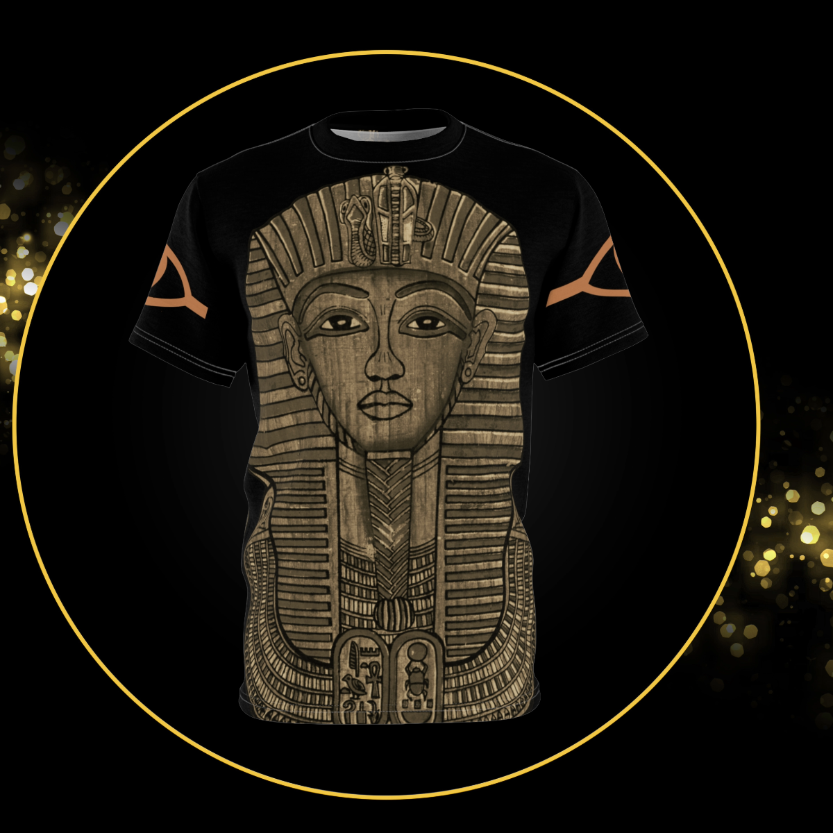 Egyptian Pharaoh Tutankhamun | Unisex Graphic Tee | Ancient Kemet | Gift for Egyptian Mythology Fanatics