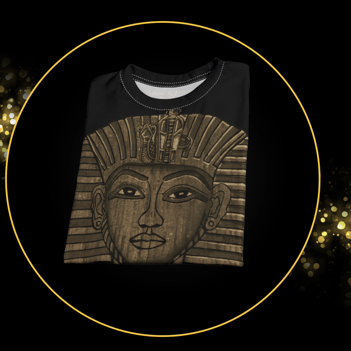 Egyptian Pharaoh Tutankhamun | Unisex Graphic Tee | Ancient Kemet | Gift for Egyptian Mythology Fanatics