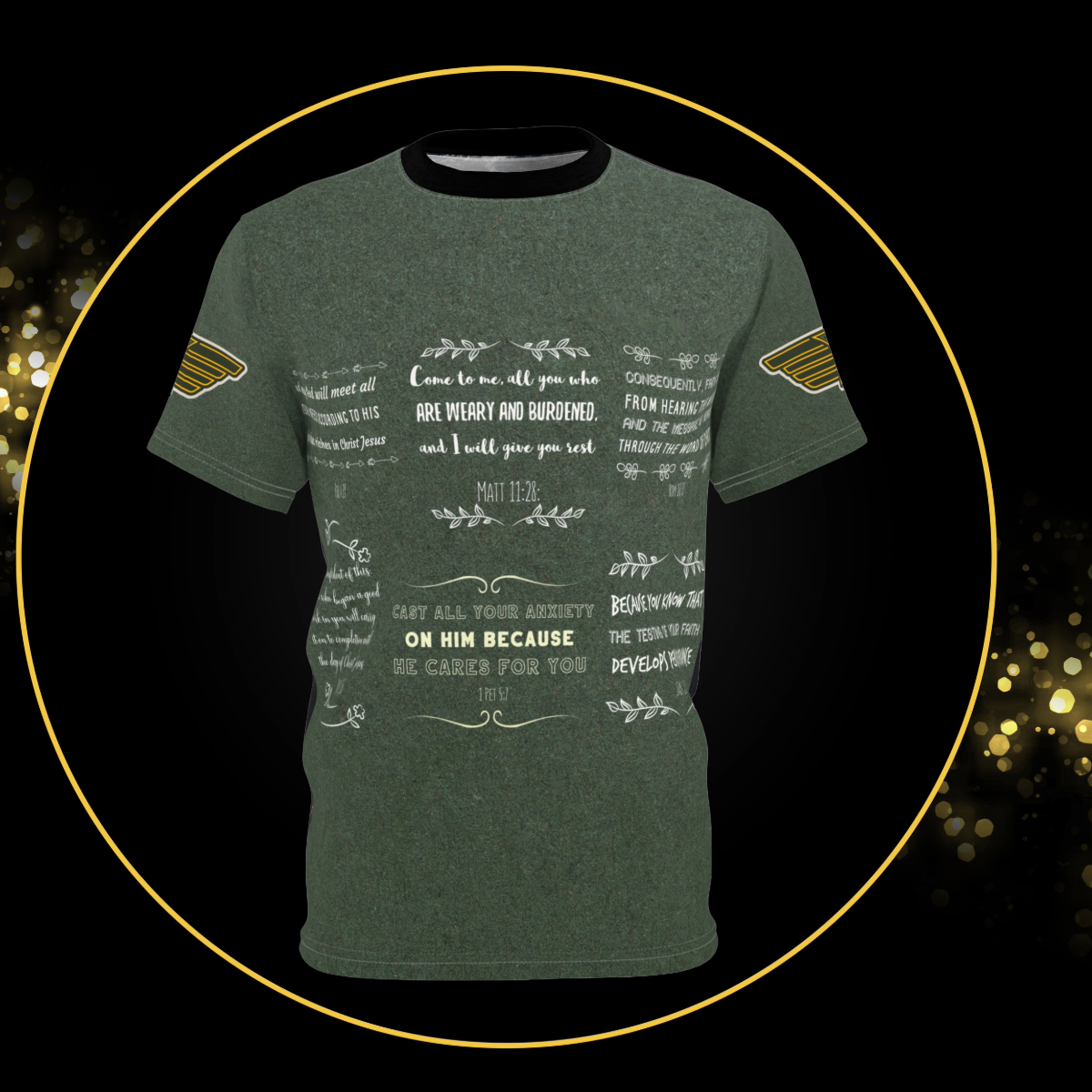 Christian Faith & Inspiration | Unisex Graphic Tee | Yeshua Hamashiach | Spiritual Awakening