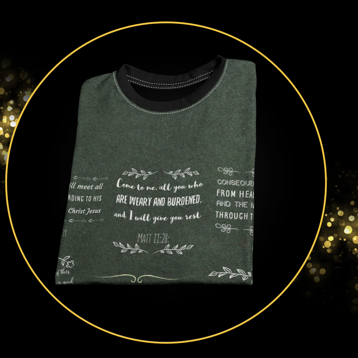 Christian Faith & Inspiration | Unisex Graphic Tee | Yeshua Hamashiach | Spiritual Awakening