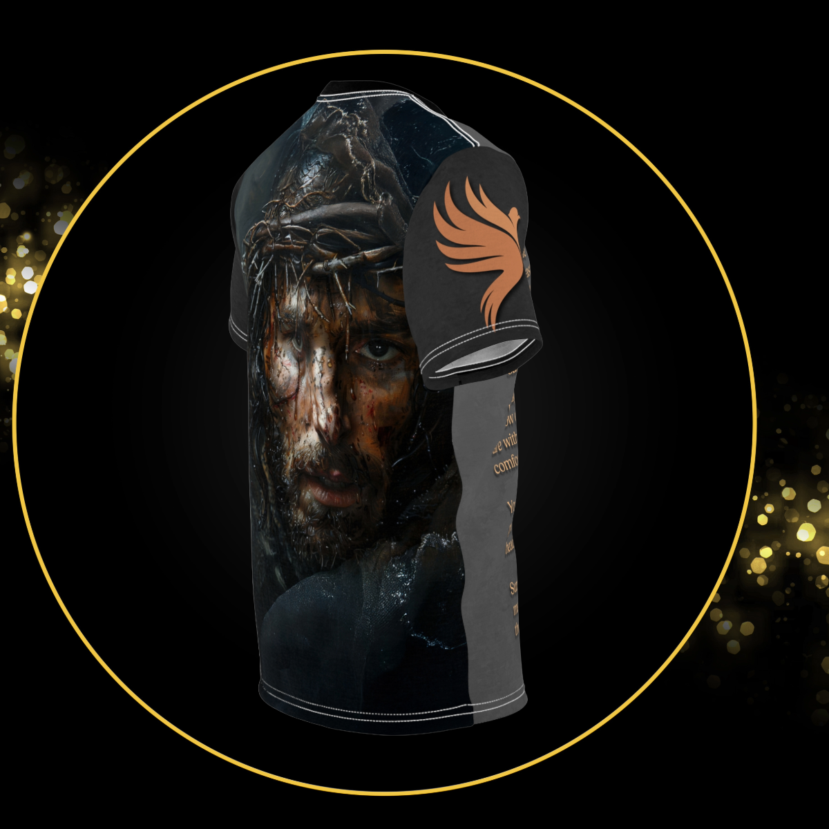 Holy Bible Psalms 23 | Unisex Graphic Tee | Faith-Based | Religious Traditions