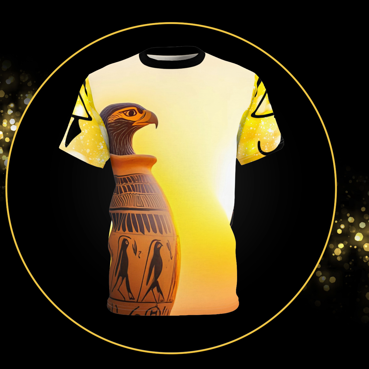 Ancient Egyptian Inspired | Unisex Graphic Tee | Eye of Horus | Ancient Ancestors | Unique Graphic Top