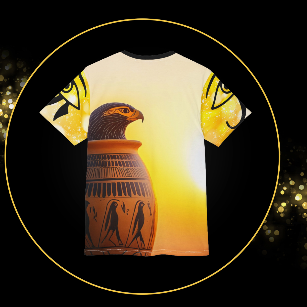 Ancient Egyptian Inspired | Unisex Graphic Tee | Eye of Horus | Ancient Ancestors | Unique Graphic Top