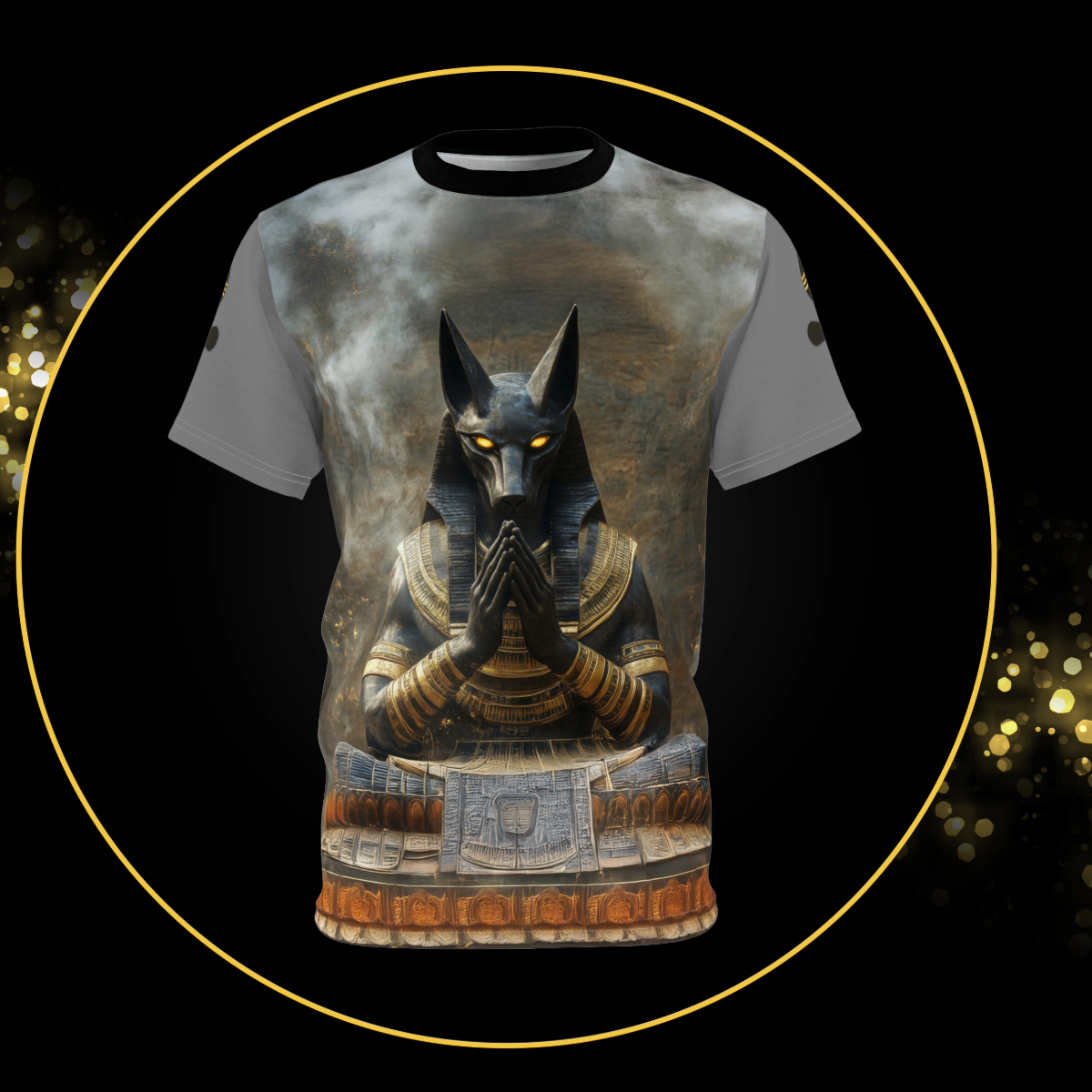 Anubis Egyptian Mythology | Unisex Graphic Tee | Ancient Egypt | Pyramids of Giza | Ancient Kemet