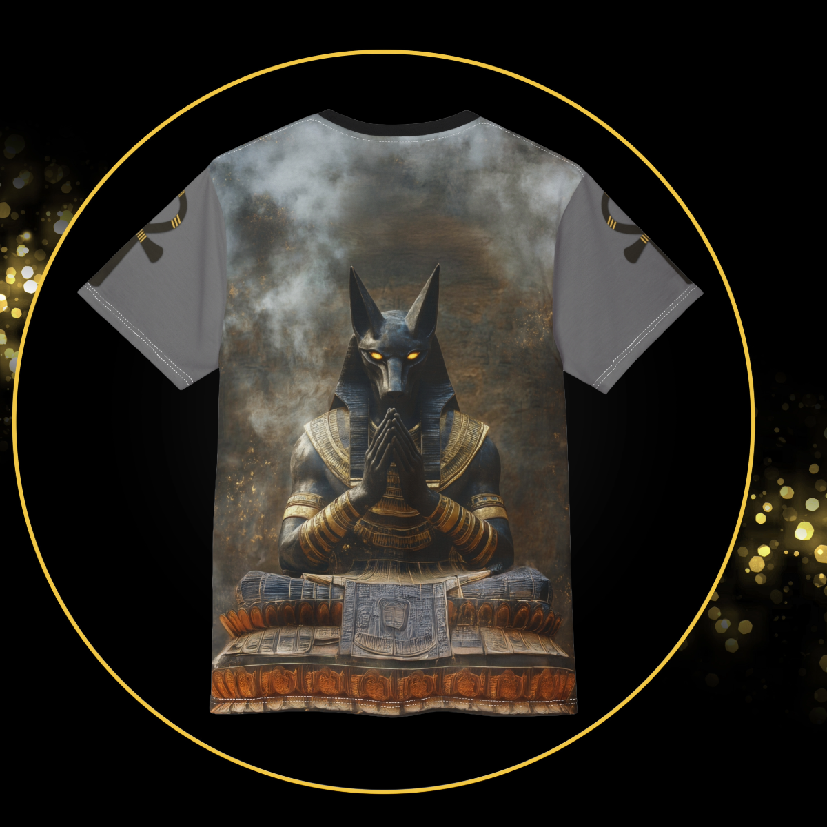 Anubis Egyptian Mythology | Unisex Graphic Tee | Ancient Egypt | Pyramids of Giza | Ancient Kemet