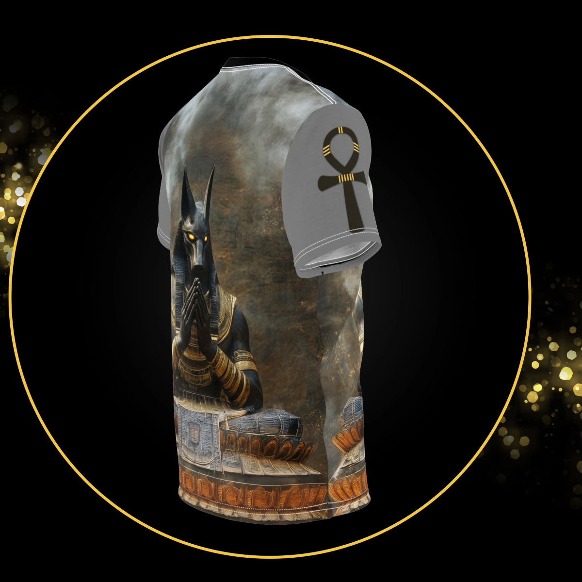 Anubis Egyptian Mythology | Unisex Graphic Tee | Ancient Egypt | Pyramids of Giza | Ancient Kemet