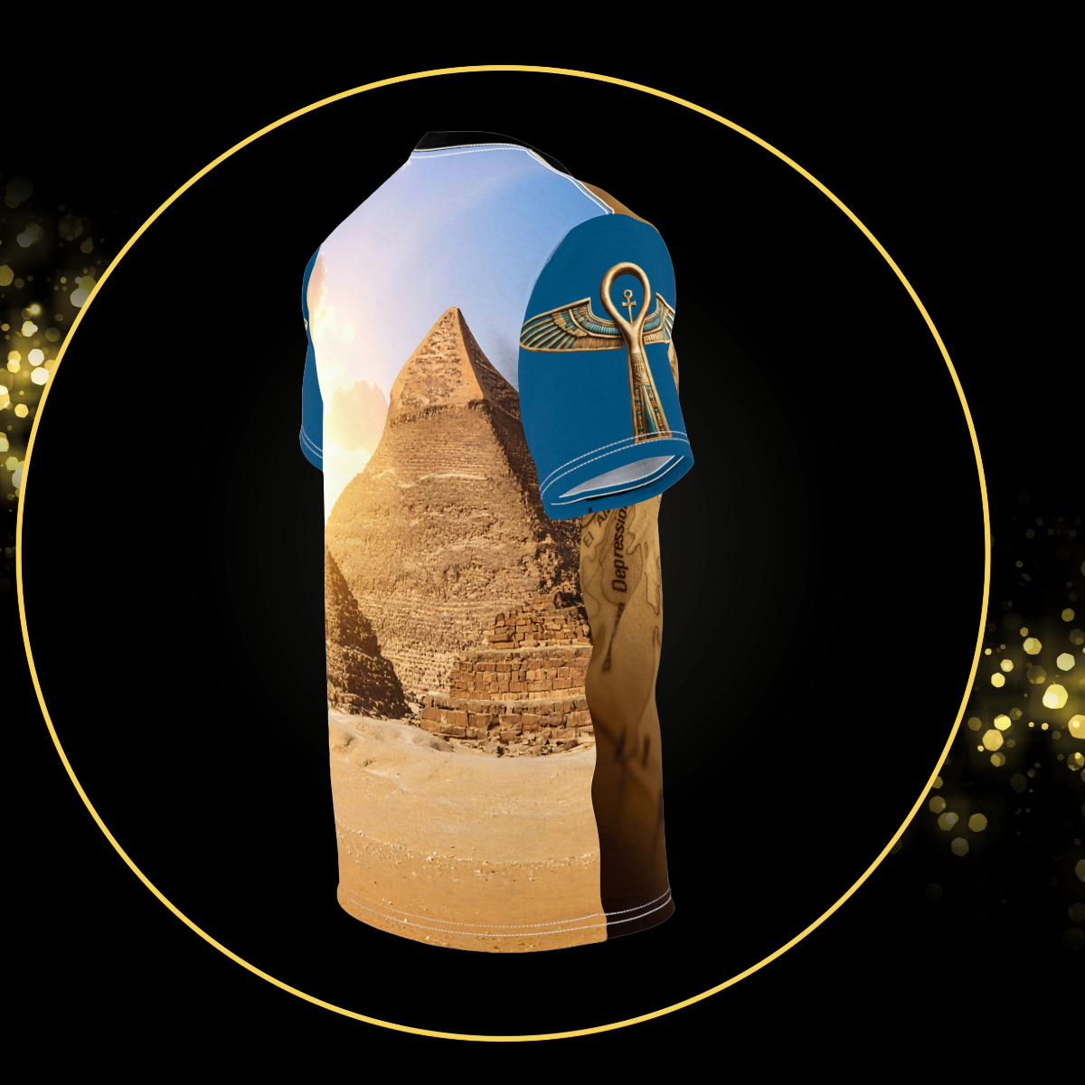 Ancient Egypt Adventure Map | Unisex Graphic Tee | Travel Inspired Shirt | Graphic Tee, Geography Fanatics | Wanderlust Apparel