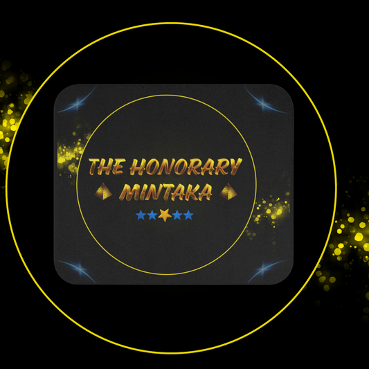 The Honorary Mintaka Mouse Pad | Desk Accessory | Gamer Gift | Office Decoration | Starry Design