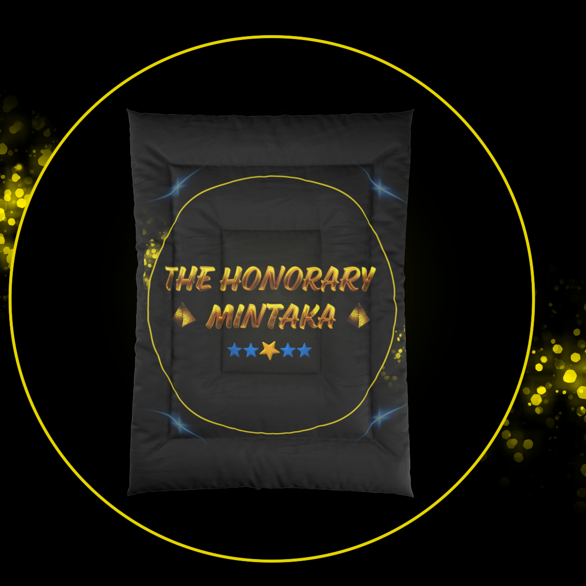 The Honorary Mintaka | Lounging Comforter | Cozy Bedding | Unique Bedroom Decor |  Stargazer Couch Throw