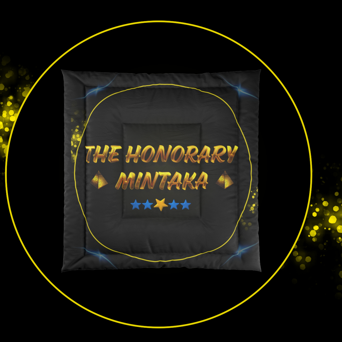 The Honorary Mintaka | Lounging Comforter | Cozy Bedding | Unique Bedroom Decor |  Stargazer Couch Throw