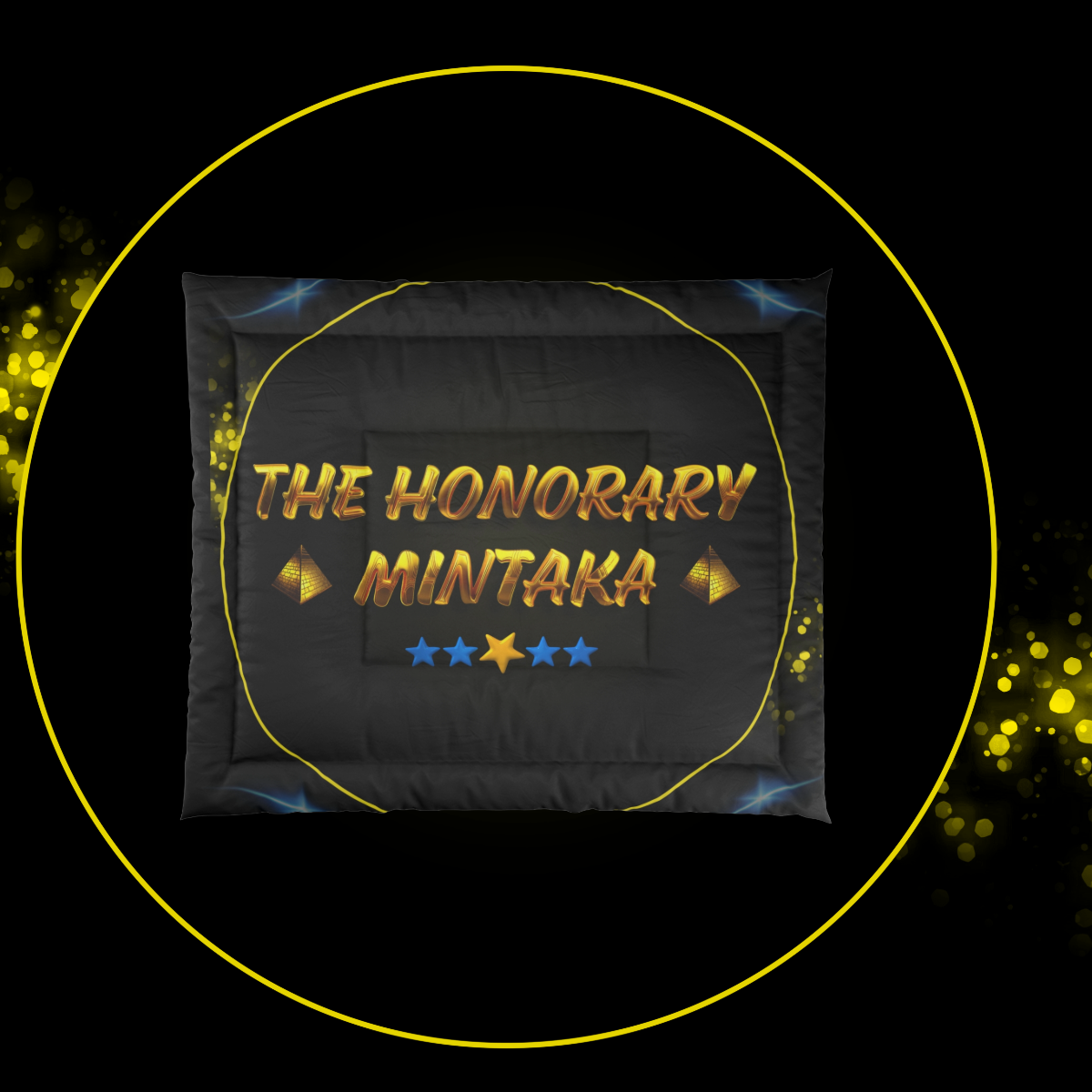 The Honorary Mintaka | Lounging Comforter | Cozy Bedding | Unique Bedroom Decor |  Stargazer Couch Throw