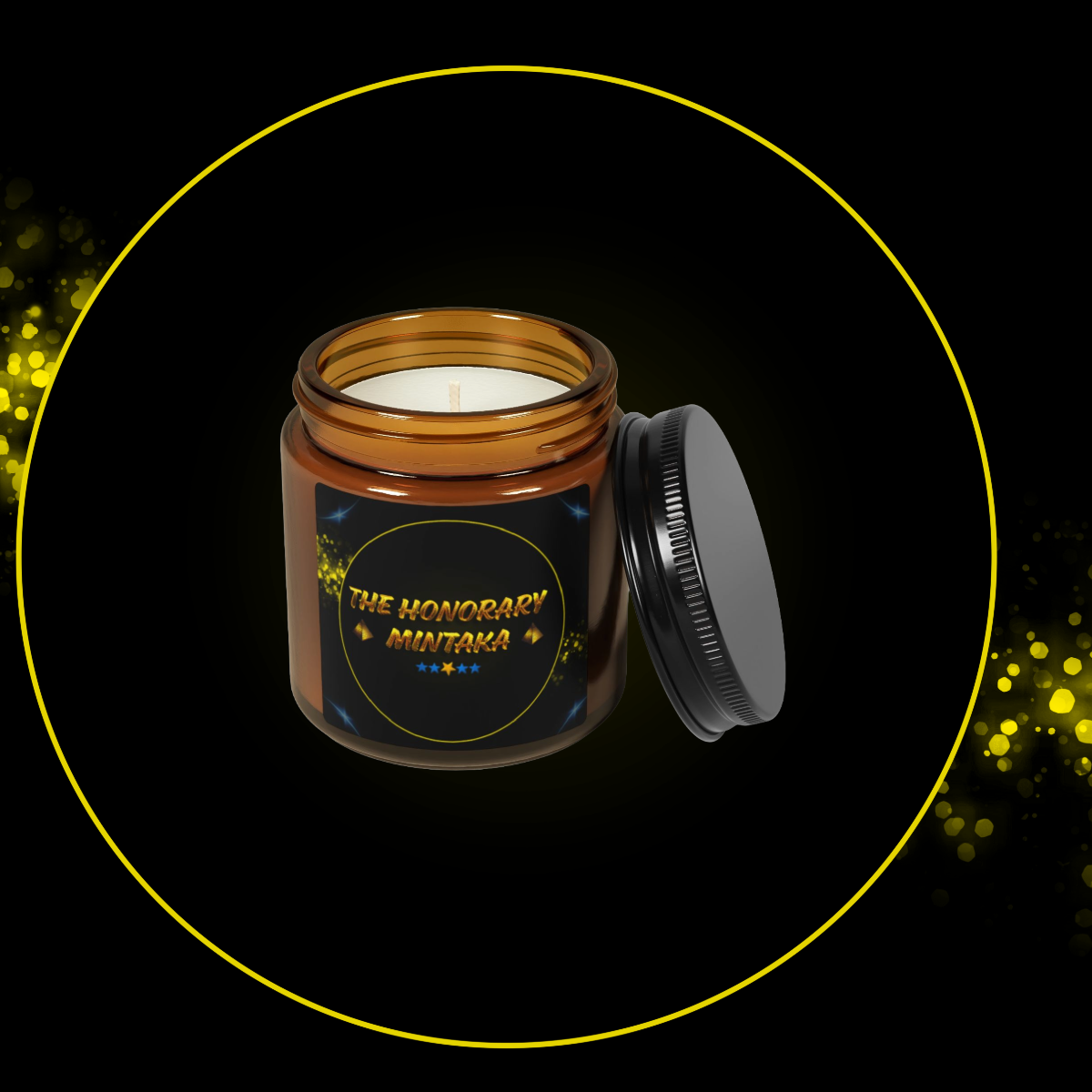 The Honorary Mintaka | Scented Soy Candle | Cozy Atmosphere | Gift for Celebrations | Home Decor | Aromatherapy