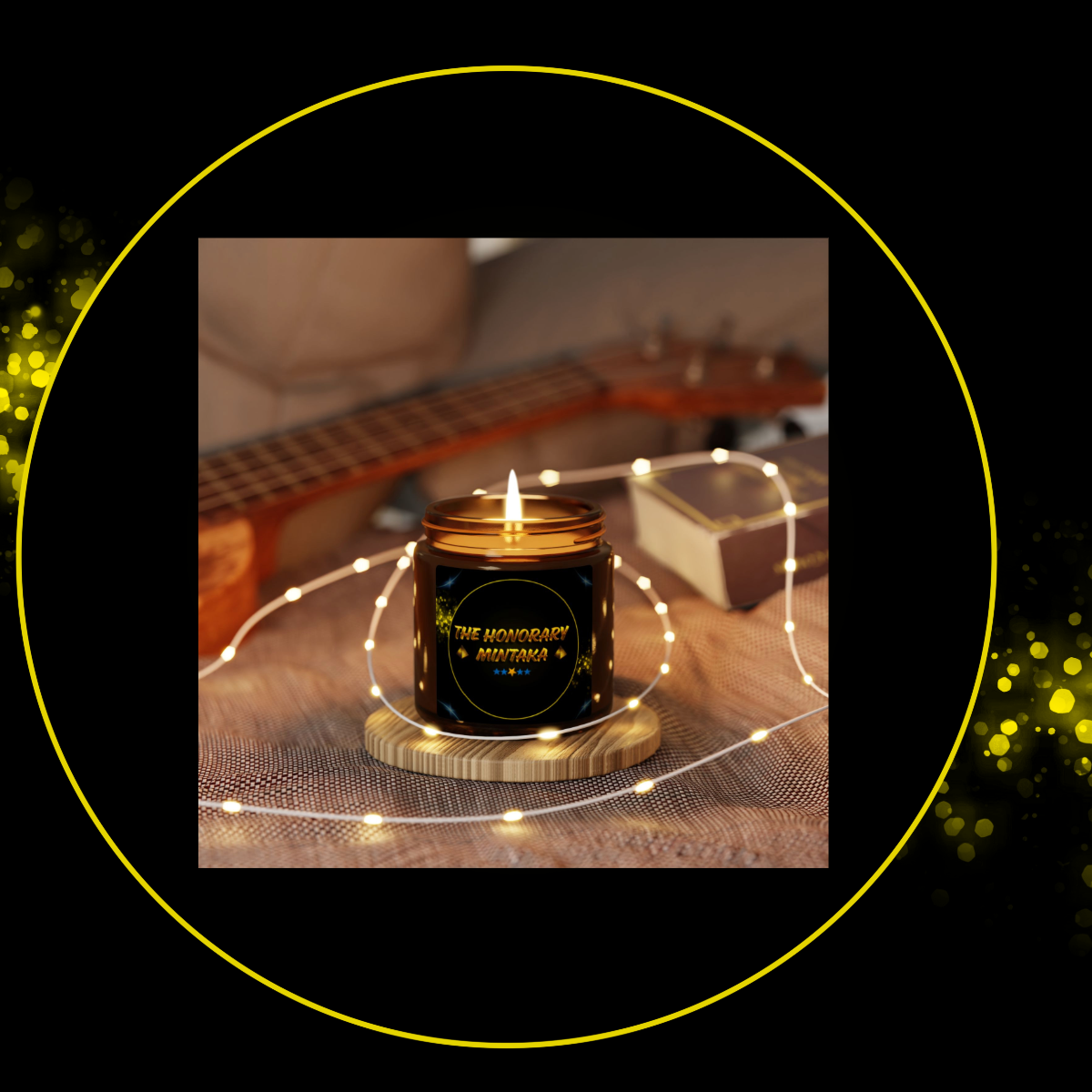 The Honorary Mintaka | Scented Soy Candle | Cozy Atmosphere | Gift for Celebrations | Home Decor | Aromatherapy