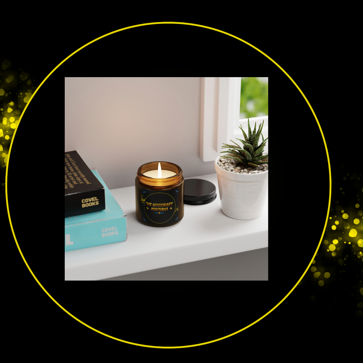 The Honorary Mintaka | Scented Soy Candle | Cozy Atmosphere | Gift for Celebrations | Home Decor | Aromatherapy