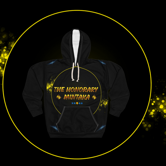 The Honorary Mintaka Hoodie | Unisex Graphic Pullover | Stylish Streetwear |  Unique Gift | Comfortable Loungewear | Statement Apparel