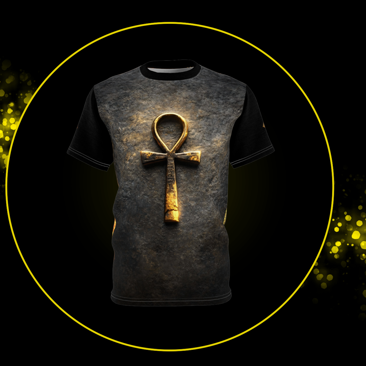 Egyptian Ankh Symbol | Unisex Graphic Tee | Egyptian Mythology Shirt | Spiritual Gift | Ancient Kemet