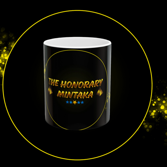 The Honorary Mintaka | Unique Ceramic Mug | Coffee Cup | Fun Drinkware | Unique Gifts & Presents | Home & Office Decor
