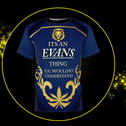 It's an EVANS thing | Unisex Graphic Lion Tee | Family Reunion Shirt | Unique Graphic T-Shirt | Trendy Casual Outfit