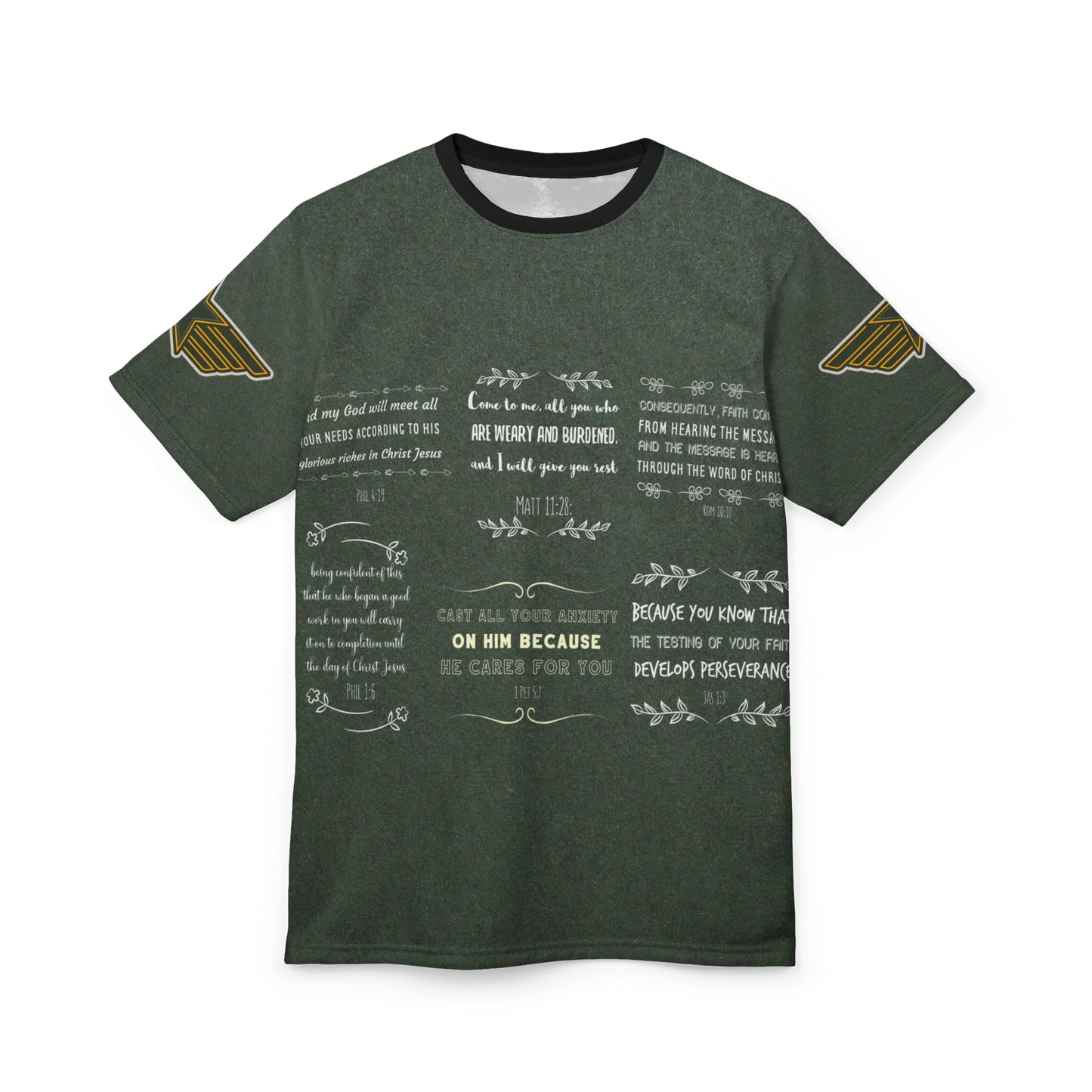 Christian Faith & Inspiration | Unisex Graphic Tee | Yeshua Hamashiach | Spiritual Awakening