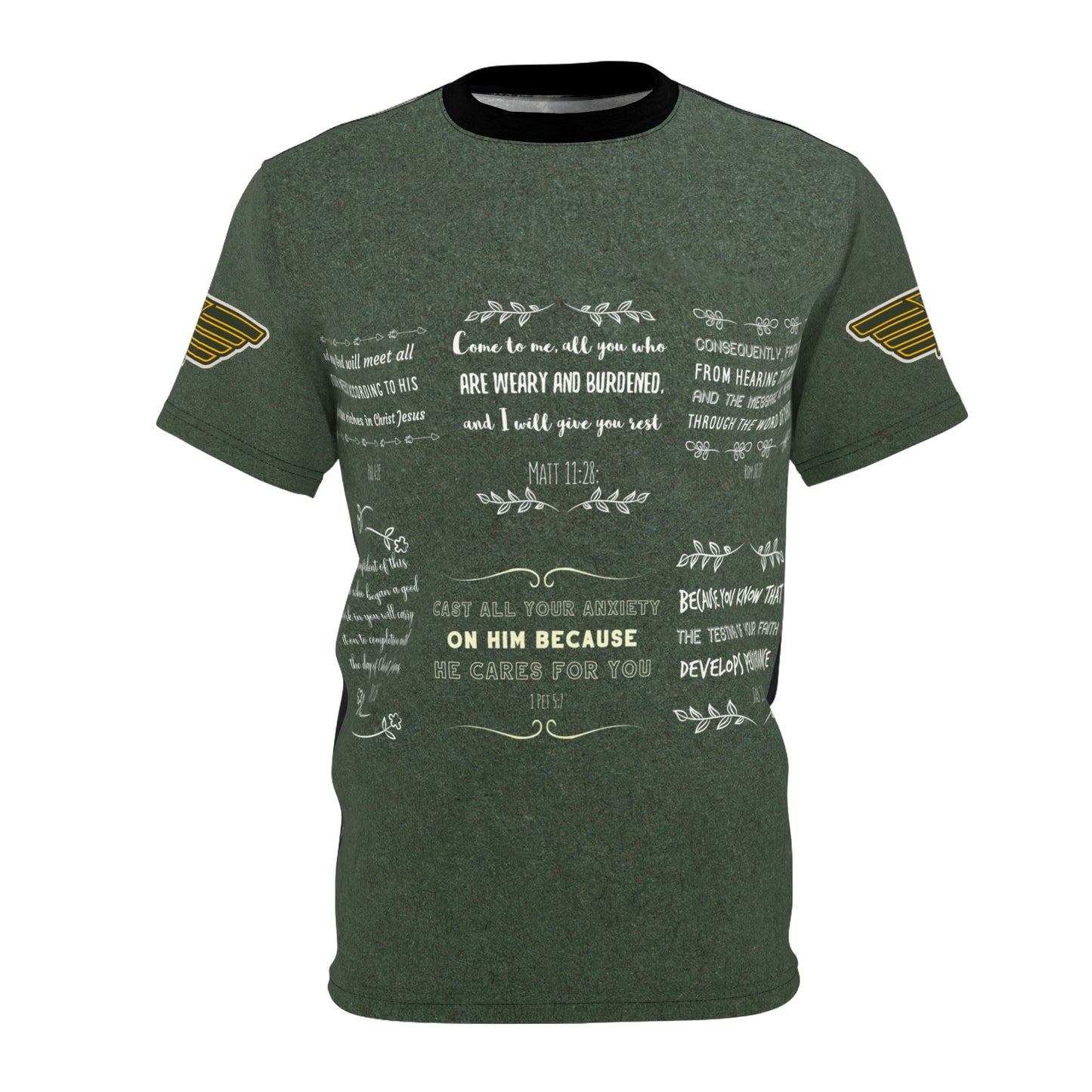 Christian Faith & Inspiration | Unisex Graphic Tee | Yeshua Hamashiach | Spiritual Awakening